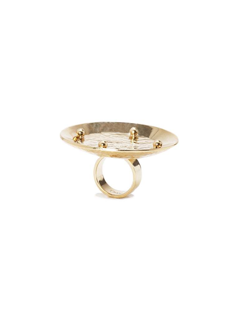 Djill Disc Ring - Gold