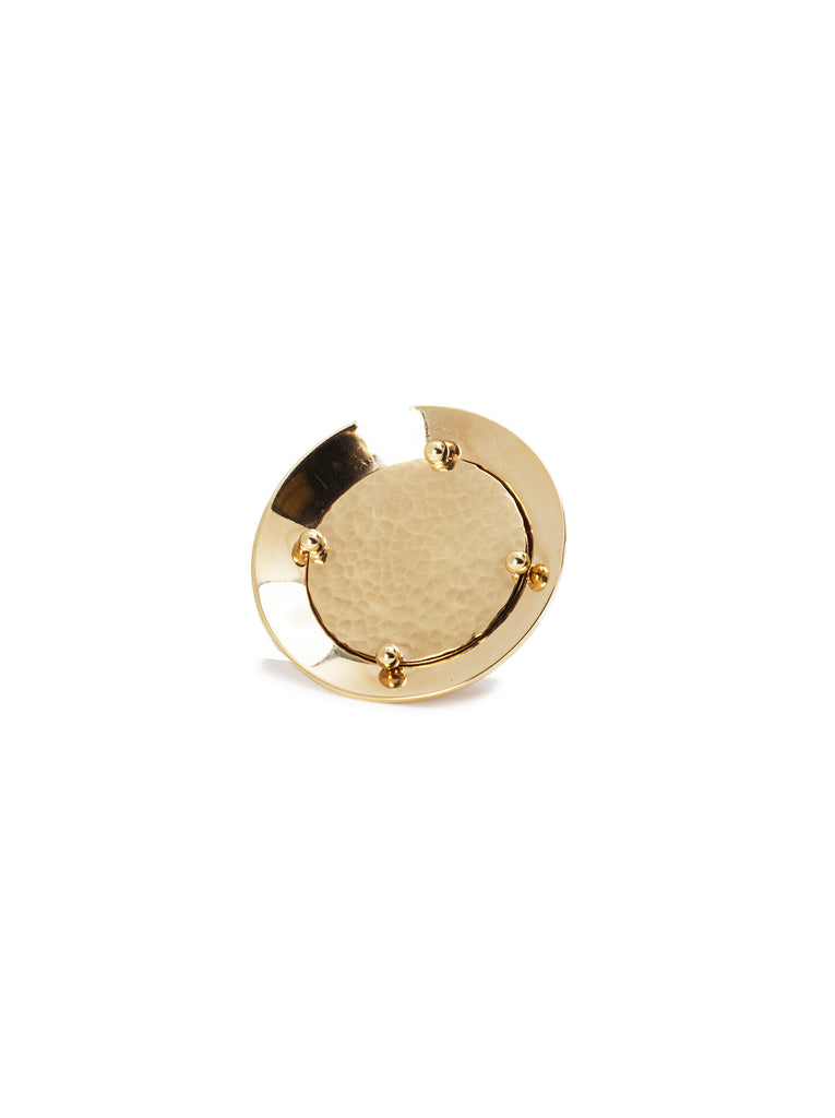 Djill Disc Ring - Gold