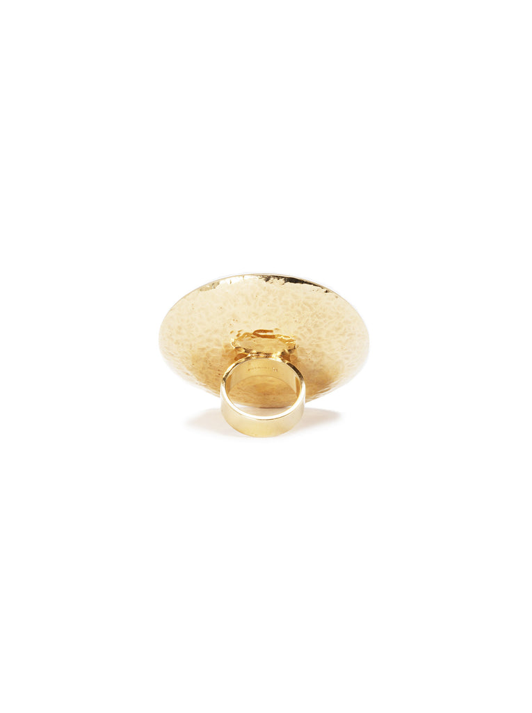 Djill Disc Ring - Gold