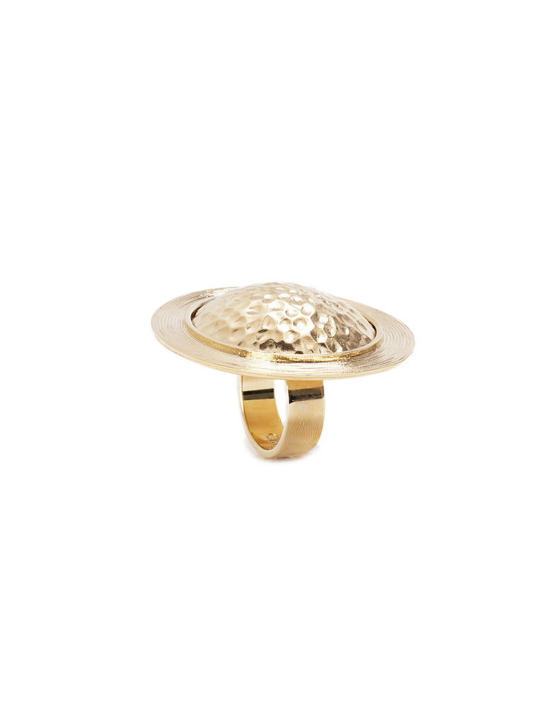 Djill Round Ring - Gold