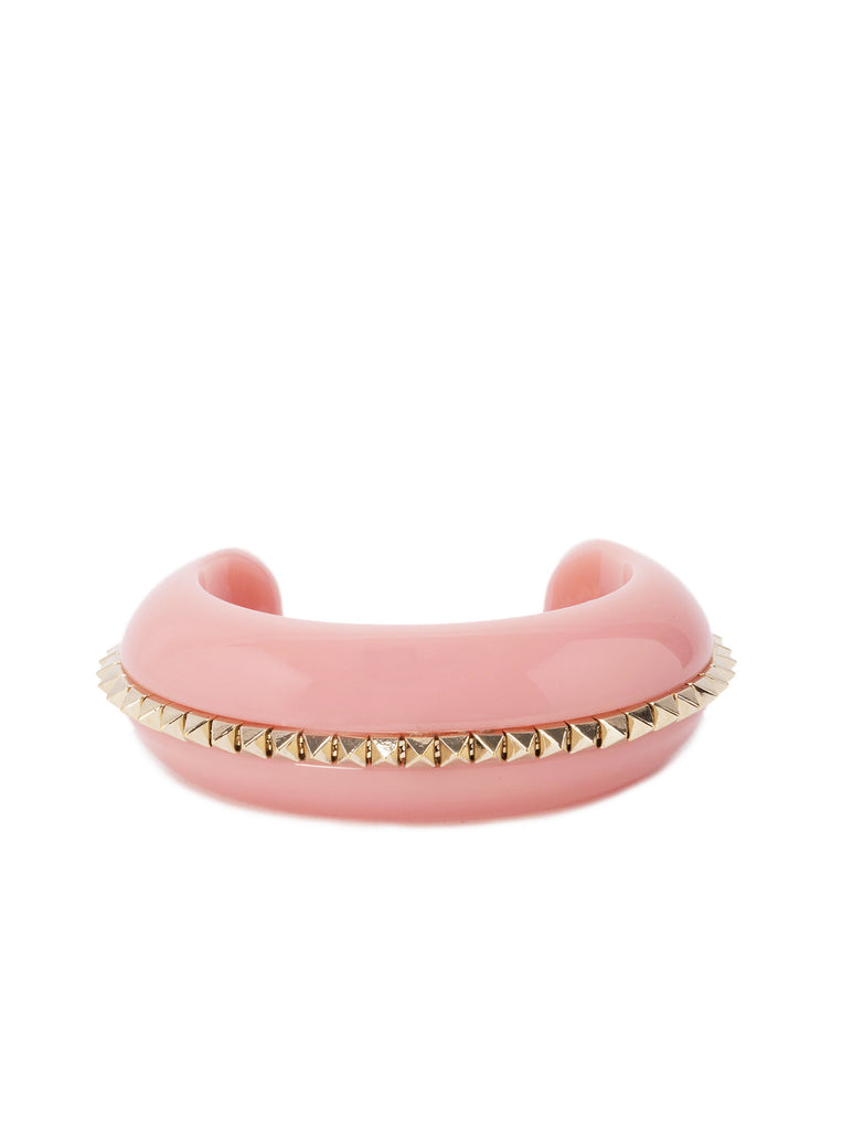 Mini Rockstud Cuff Bracelet - Pink