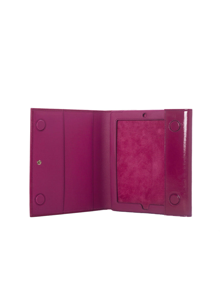 Soho Patent Leather Standing iPad Case