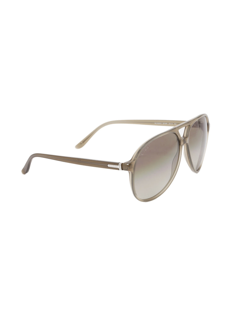 Military Green Aviator Sunglasses