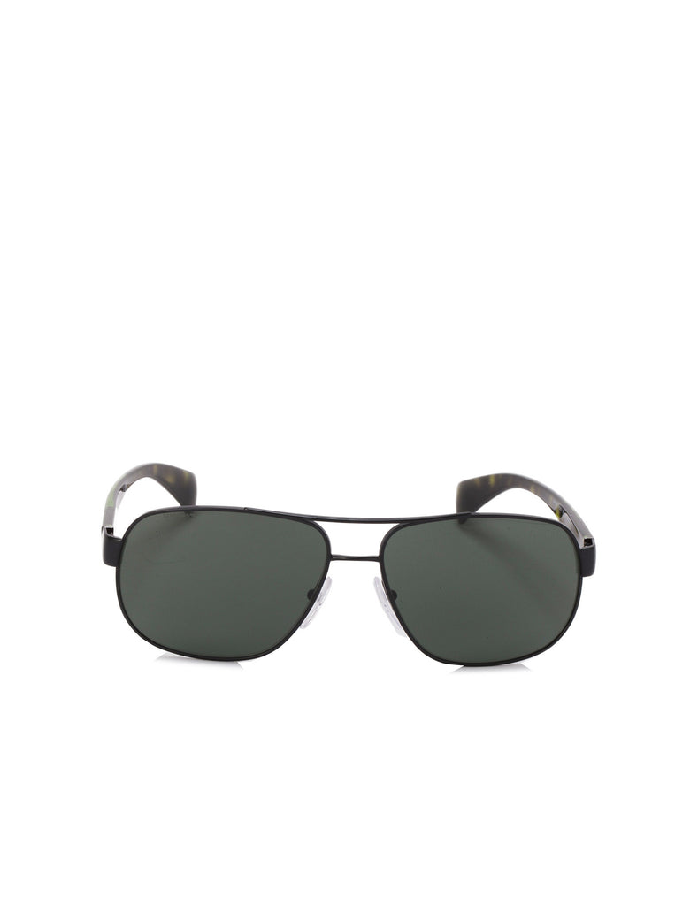 Aviator Pilot Sunglasses - Black / Tortoise - PR 52PS