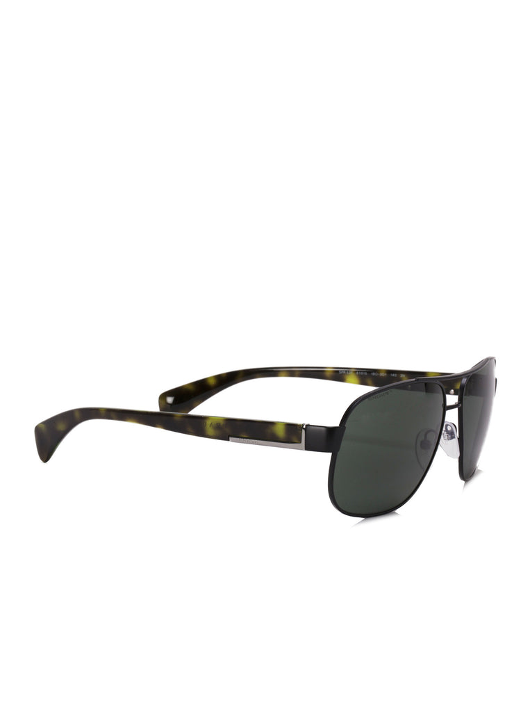 Aviator Pilot Sunglasses - Black / Tortoise - PR 52PS