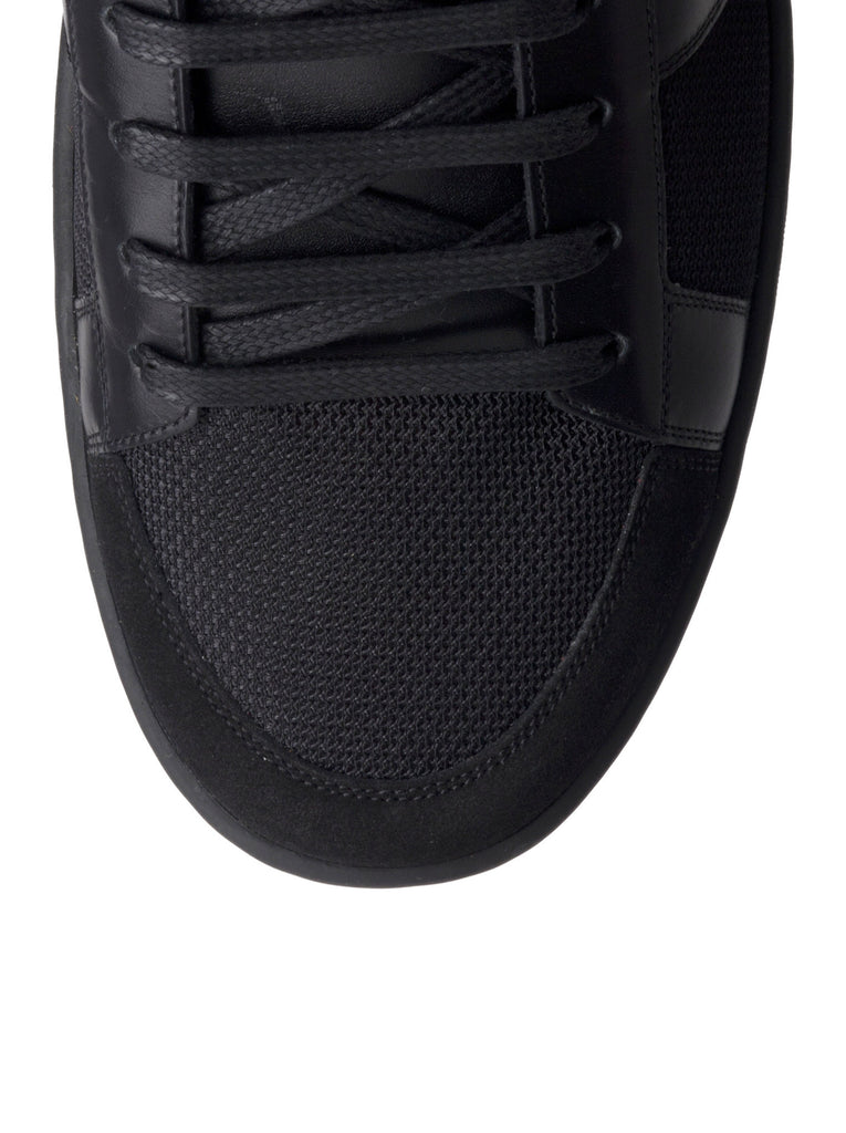 Court Classic Hi- Top Trainers in Black
