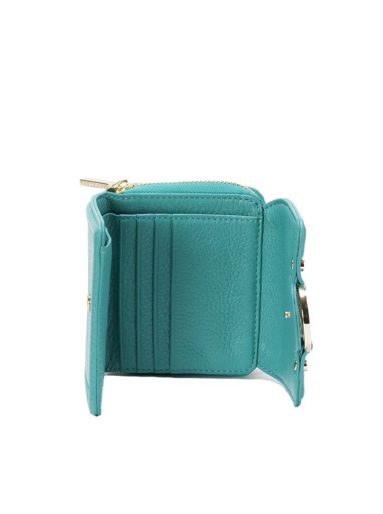 Amanda French Wallet - Turquoise