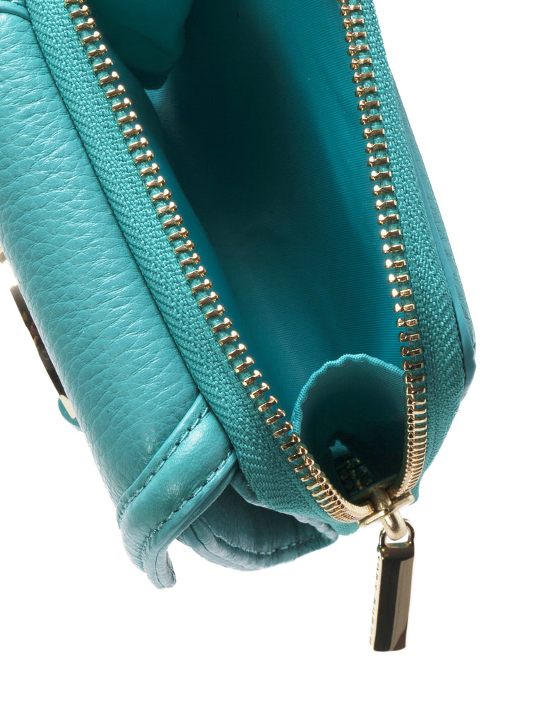 Amanda French Wallet - Turquoise